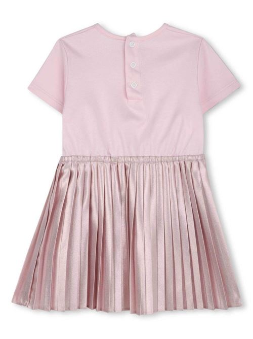 Abito neonata rosa maniche corte Michael Kors Kids | R3030844Z